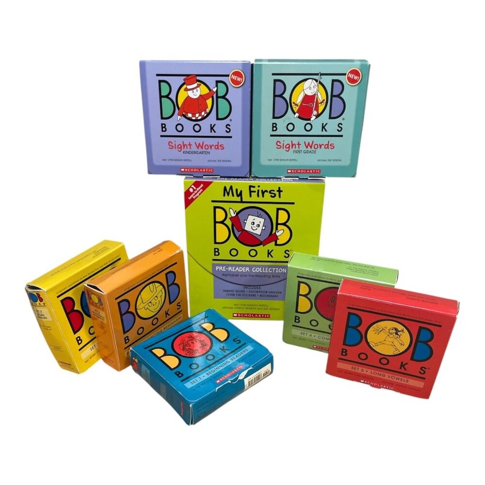 Bob Books Reading Homeschooling Starting to Read Pre-Reader Emerging Reader